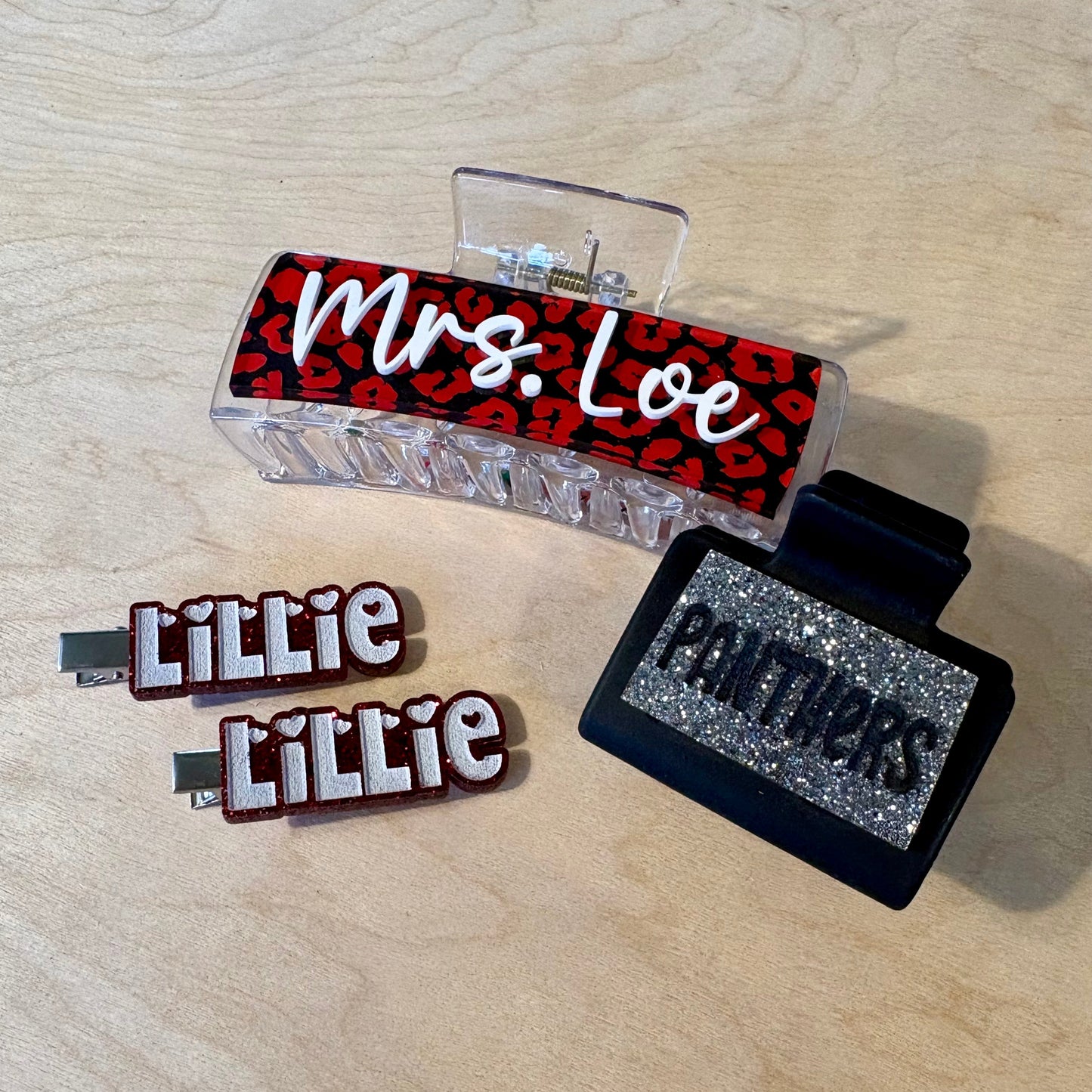 Custom Hair Clips