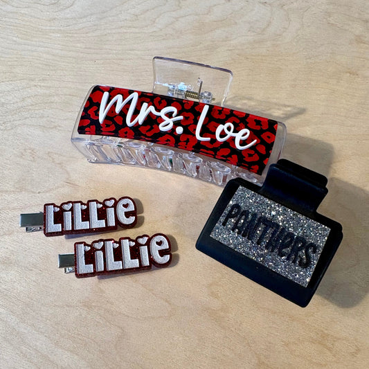Custom Hair Clips