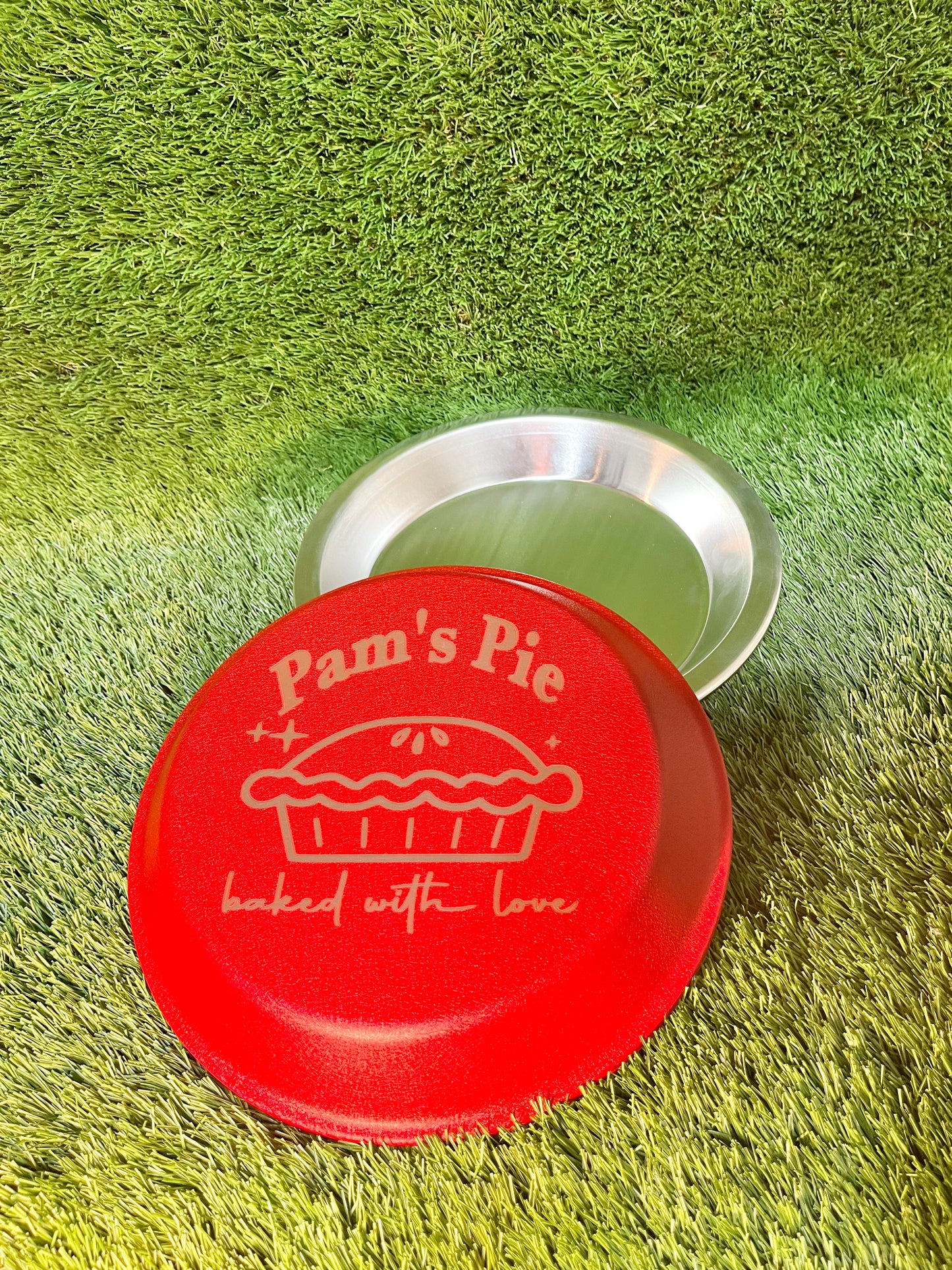 Engraved Personalized 9" Pie Pan