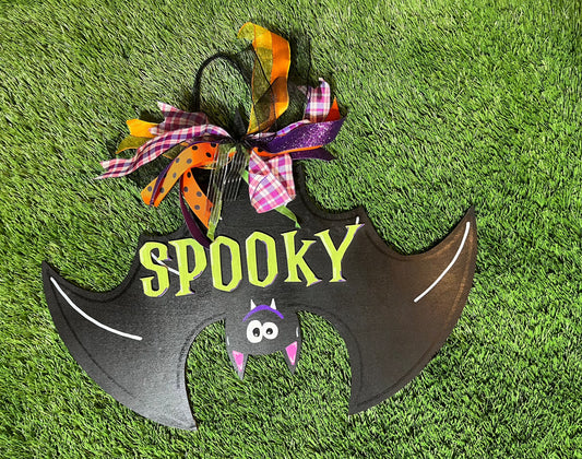 Spooky Bat - Door Hanger